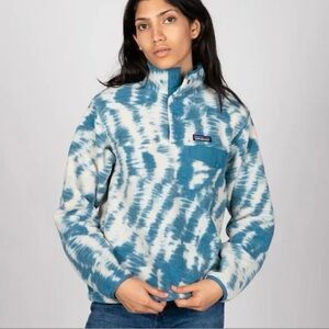 Patagonia Women's Lightweight Synchilla® Snap-T® Tie-Dyed Pullover Fleece